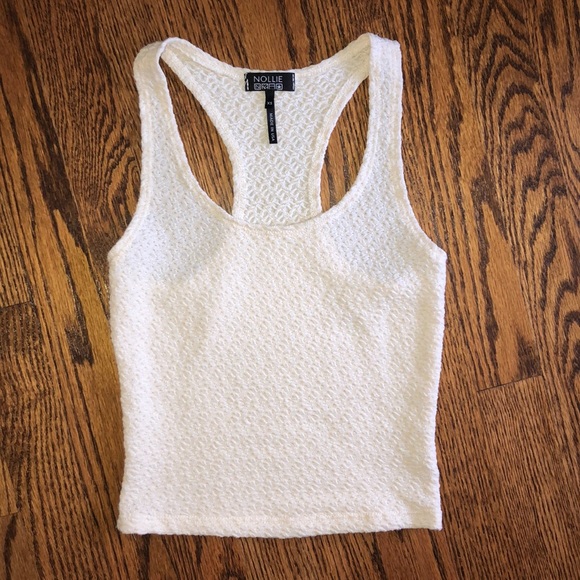 Nollie Tops - Women’s PacSun Nollie crop tank. Cream. XS Nollie Tops - Women’s PacSun Nollie crop tank. Cream. XS